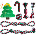 Aitmexcn Dog Rope Toys for Large and Medium Aggressive Chewers, 8 Pack Heavy Duty Dog Rope Toy for Large, Dental Cleaning Chew Toys, Tug Toy for Boredom, 100% Cotton Indestructible Pet Toy