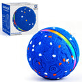 Interactive Dog Ball Toy, Durable E-TPU Material, 3 Play Modes with Colorful Lights, Automatic Moving, Bouncing and Rotating for Medium and Large Dogs Indoor & Outdoor (Blue)